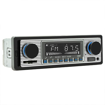 Autoradio Bluetooth Lecteur MP3 Autoradio mains libres Bluetooth Noir pour toutes les petites voitures Lecteur stéréo voiture